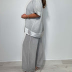 💖LAST DAY SALE 50% OFF💖Casual V-Neck 2-Piece Set