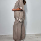 💖LAST DAY SALE 50% OFF💖Casual V-Neck 2-Piece Set