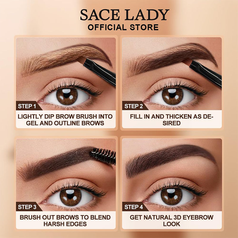 💗LAST DAY - BUY 1 GET 1 FREE💗3D Long Lasting Waterproof Smudge-proof Brow Cream（50% OFF）