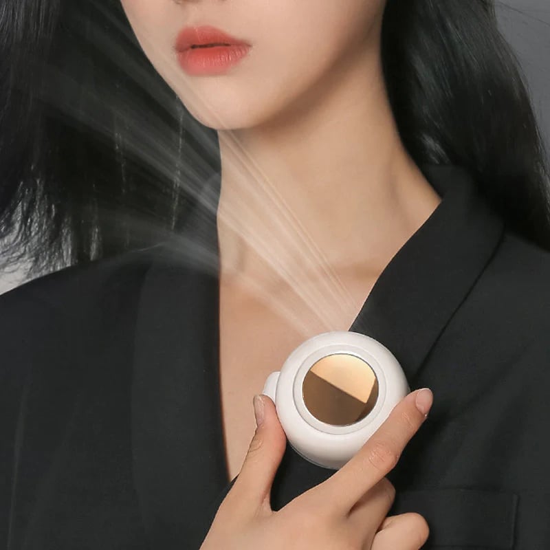 🎁Summer Big Sale-50% OFF⏳Small Whirlwind Clip Waist Neck Fan💧