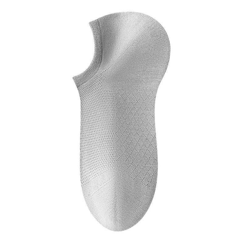💗LAST DAY -50% OFF💗Men's Solid Color Mesh Breathable Socks
