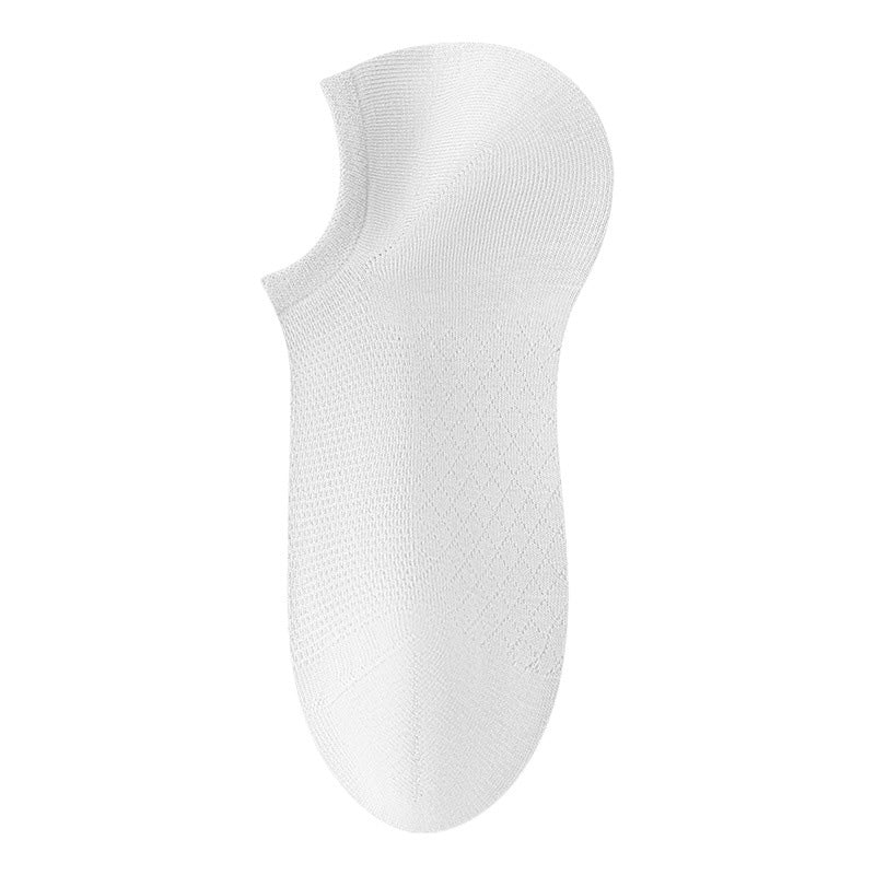 💗LAST DAY -50% OFF💗Men's Solid Color Mesh Breathable Socks