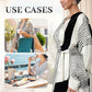 V-Neck Printed Long Sleeve Dress