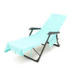🫧Summer Hot Sale 50% OFF🏖️Sun Lounger Towel in Bag with Pockets Storage