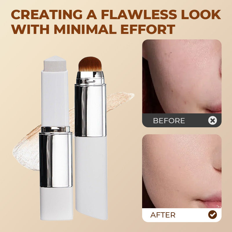 🏆#1 Bestselling💗LAST DAY - BUY 1 GET 1 FREE💗Double-headed Lightweight Foundation Stick