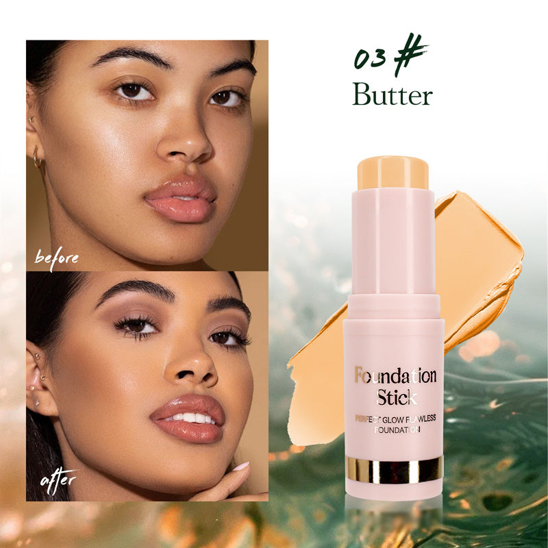 💗LAST DAY - BUY 1 GET 1 FREE⏰Long-Lasting Natural Lightweight Matte Foundation Stick