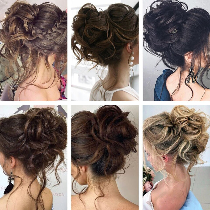 💗LAST DAY - BUY 1 GET 1 FREE💗Messy Curly Hair Bun