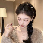 💜LAST DAY-BUY 1 GET 2 FREE💜Vintage High Cranium Artificial Pearl Hairband