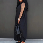 💗LAST DAY PROMOTION - 50%OFF💗Fashion Pullover Sleeveless Hooded Dress