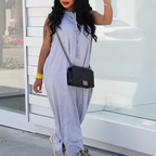 💗LAST DAY PROMOTION - 50%OFF💗Fashion Pullover Sleeveless Hooded Dress