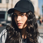 💗LAST DAY - 2-in-1 Curly Hair Baseball Cap Wig