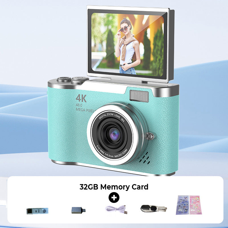 4K HD Flip-Screen Digital Camera✈️32GB-64GB free shipping