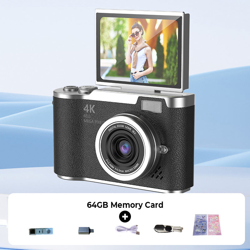 4K HD Flip-Screen Digital Camera✈️32GB-64GB free shipping