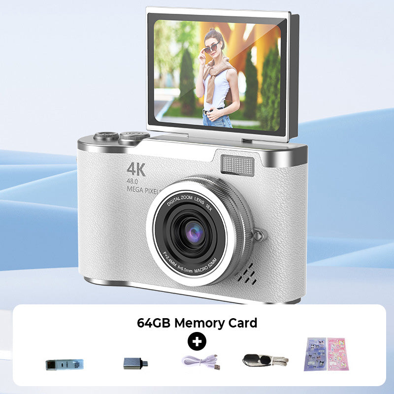 4K HD Flip-Screen Digital Camera✈️32GB-64GB free shipping