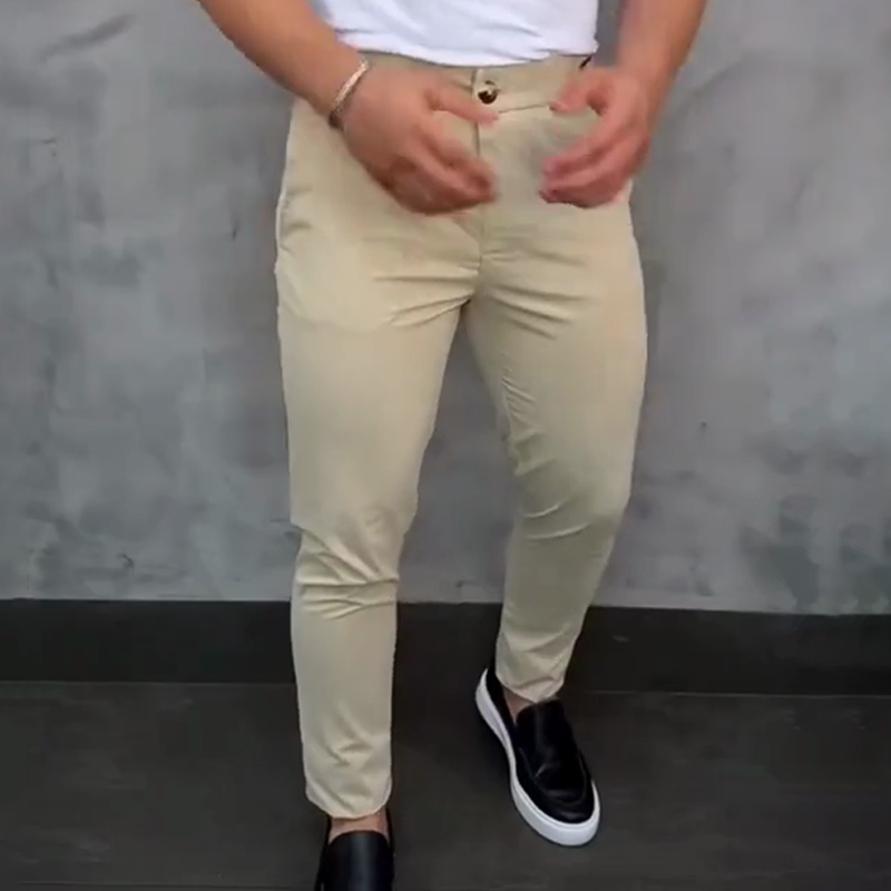 💗LETZTER TAG AKTION - 56% RABATT⏰Fliwos Men's Stretch Slim Fit Pants