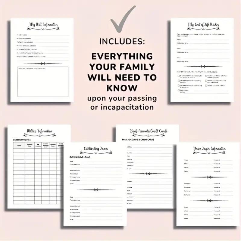 💗LAST DAY - BUY 1 GET 1 FREE💗End of Life Planner