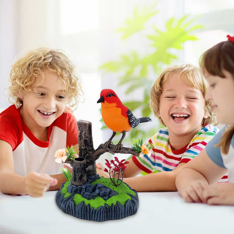 💗LAST DAY PROMOTION - 50%OFF💗Voice-Activated Chirping Bird Interactive Toy