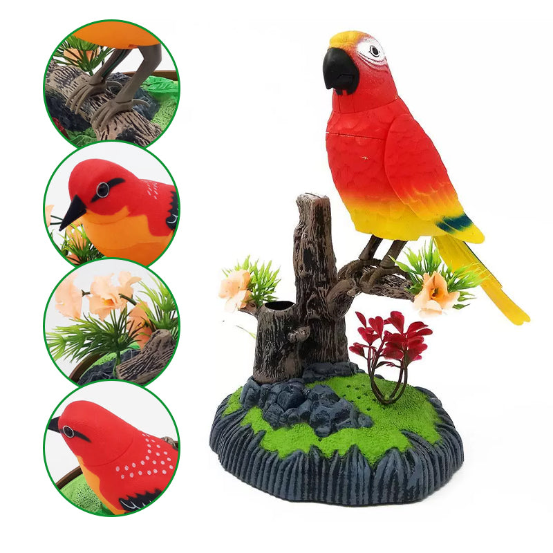 💗LAST DAY PROMOTION - 50%OFF💗Voice-Activated Chirping Bird Interactive Toy