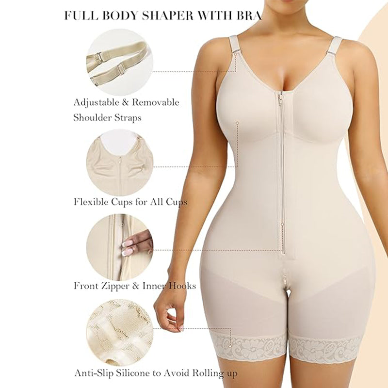 💗LAST DAY PROMOTION - 50%OFF💗Women's Tummy Control Butt Lifting Bodysuit✈️ free shipping
