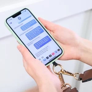 ❣️HOT SALE-59% OFF📱Crossbody Phone Strap with Zippered Pouch