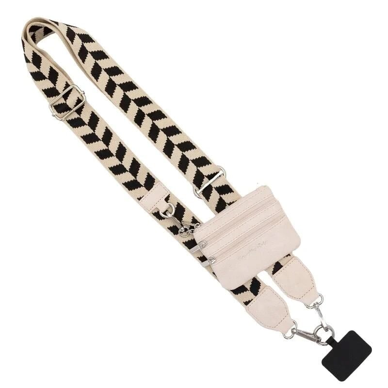 ❣️HOT SALE-59% OFF📱Crossbody Phone Strap with Zippered Pouch