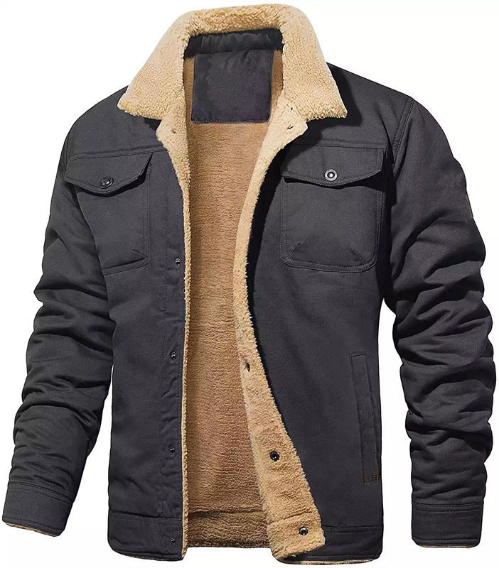 🎁Mid-Year Promotion 50% OFF⏳Men's Retro Western Winter Fleece Jacket