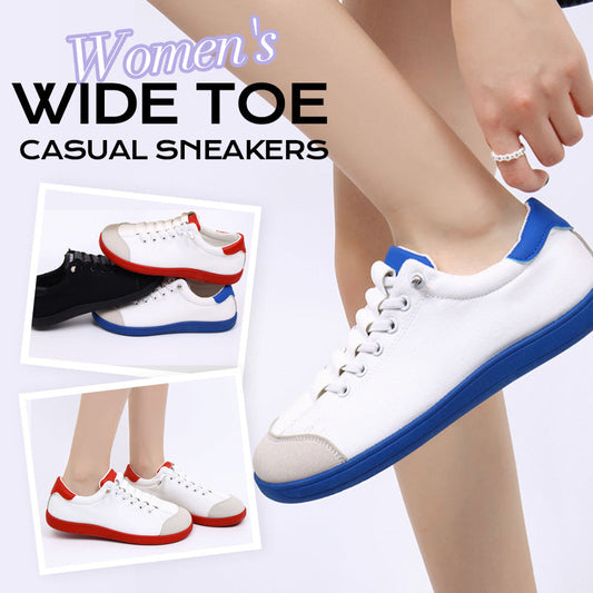 🔥 LIMITED EDITION: Comfortable wide-fit trainers for women – ultimate toe freedom! 🦶💥