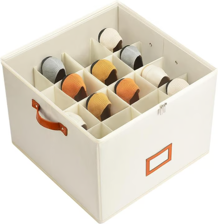 💗LAST DAY - BUY 1 GET 1 FREE💗Fabric shoe organizer, storage box