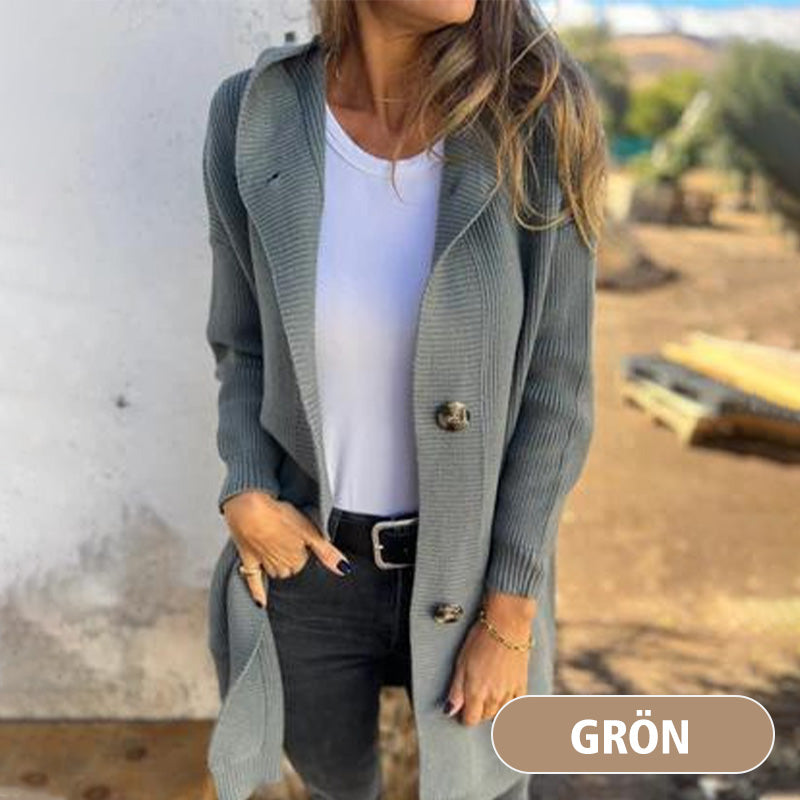 🍂Autumn Special Offer 57% OFF💓Women's Button-Down Hooded Cardigan