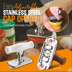 🔥Easy Adjustable Stainless Steel Cap Opener-📢📢Flash Sale: Ending in 3 Hours!⏰⏰