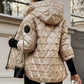 💗LAST DAY PROMOTION - 50%OFF Women's Hooded Patchwork Cotton Jacket for Autumn & Winter