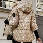 💗LAST DAY PROMOTION - 50%OFF Women's Hooded Patchwork Cotton Jacket for Autumn & Winter