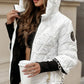 💗LAST DAY PROMOTION - 50%OFF Women's Hooded Patchwork Cotton Jacket for Autumn & Winter