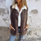 🎁 Hot Sale 49% OFF 🔥Women's Fall Button Down Short Warm Vest