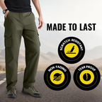 🔥👖 Men's Multi-Color Durable Pants🥾——Multi-pocket relaxed fit, designed for outdoor leisure and work