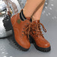Last day for 50% offD🛍️🛒Women's Lace-Up Martin Boots