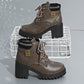 Last day for 50% offD🛍️🛒Women's Lace-Up Martin Boots