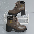 Last day for 50% offD🛍️🛒Women's Lace-Up Martin Boots