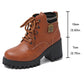 Last day for 50% offD🛍️🛒Women's Lace-Up Martin Boots