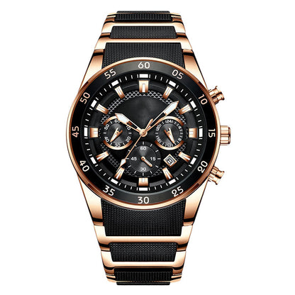 🔥LAST DAY PROMOTION - 50%OFF🔥Men's Waterproof Multifunctional Quartz Watch