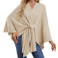 💗LAST DAY PROMOTION - 50%OFF💗Women's Elegant Soft Open Front Poncho Sweater