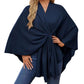 💗LAST DAY PROMOTION - 50%OFF💗Women's Elegant Soft Open Front Poncho Sweater