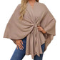💗LAST DAY PROMOTION - 50%OFF💗Women's Elegant Soft Open Front Poncho Sweater