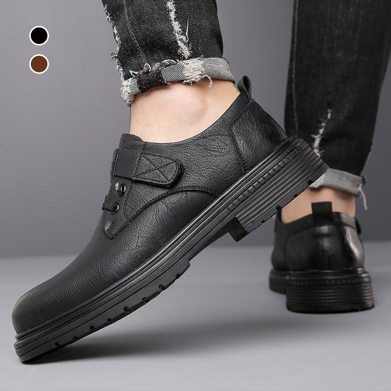 ⏰LAST DAY PROMOTION - 50%OFF⏰ Men's Breathable Retro PU Leather Soft Sole Shoes