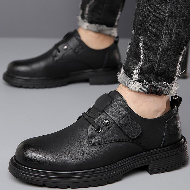 ⏰LAST DAY PROMOTION - 50%OFF⏰ Men's Breathable Retro PU Leather Soft Sole Shoes