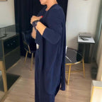 👗 Elegant Longline Cardigan 3-Piece Set – Soft Fabric, Chic Top & Pants for Office Commute & Daily Outings ✨