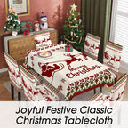 🔥Joyful Festive Classic Christmas Tablecloth