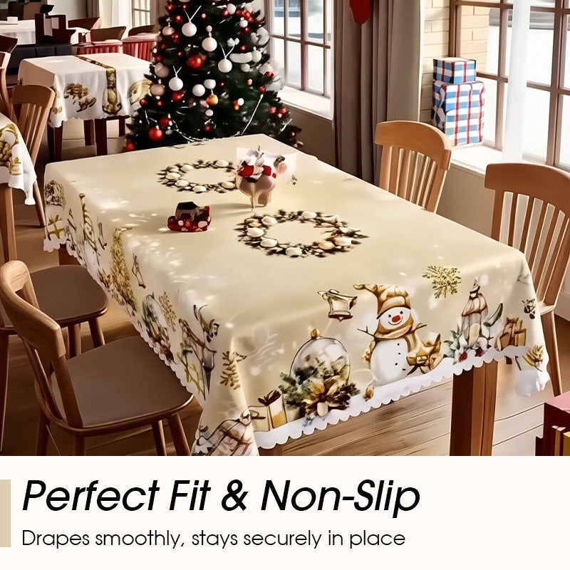 🔥Joyful Festive Classic Christmas Tablecloth