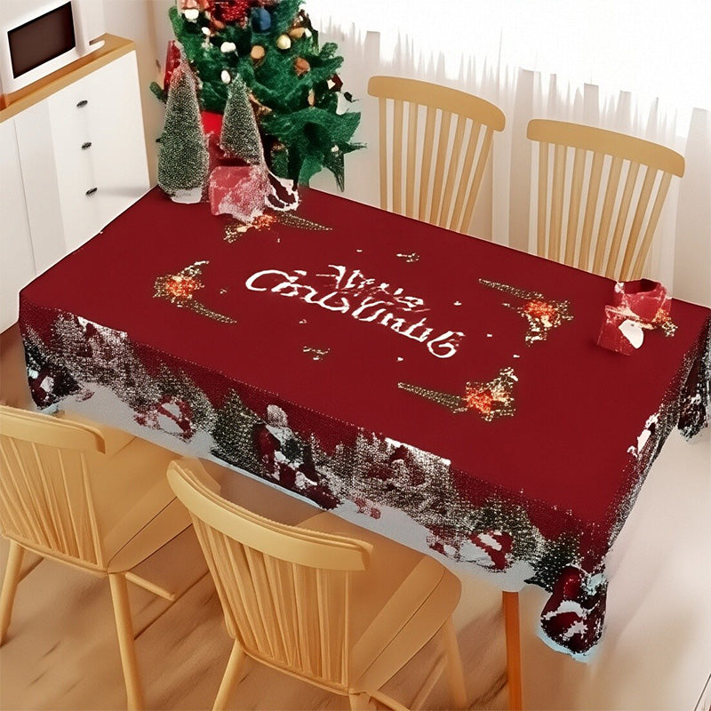 🔥Joyful Festive Classic Christmas Tablecloth