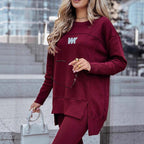 🔥LAST DAY SALE 60% OFF!!💥🍂Women's Casual Sweatshirt and Leggings Set